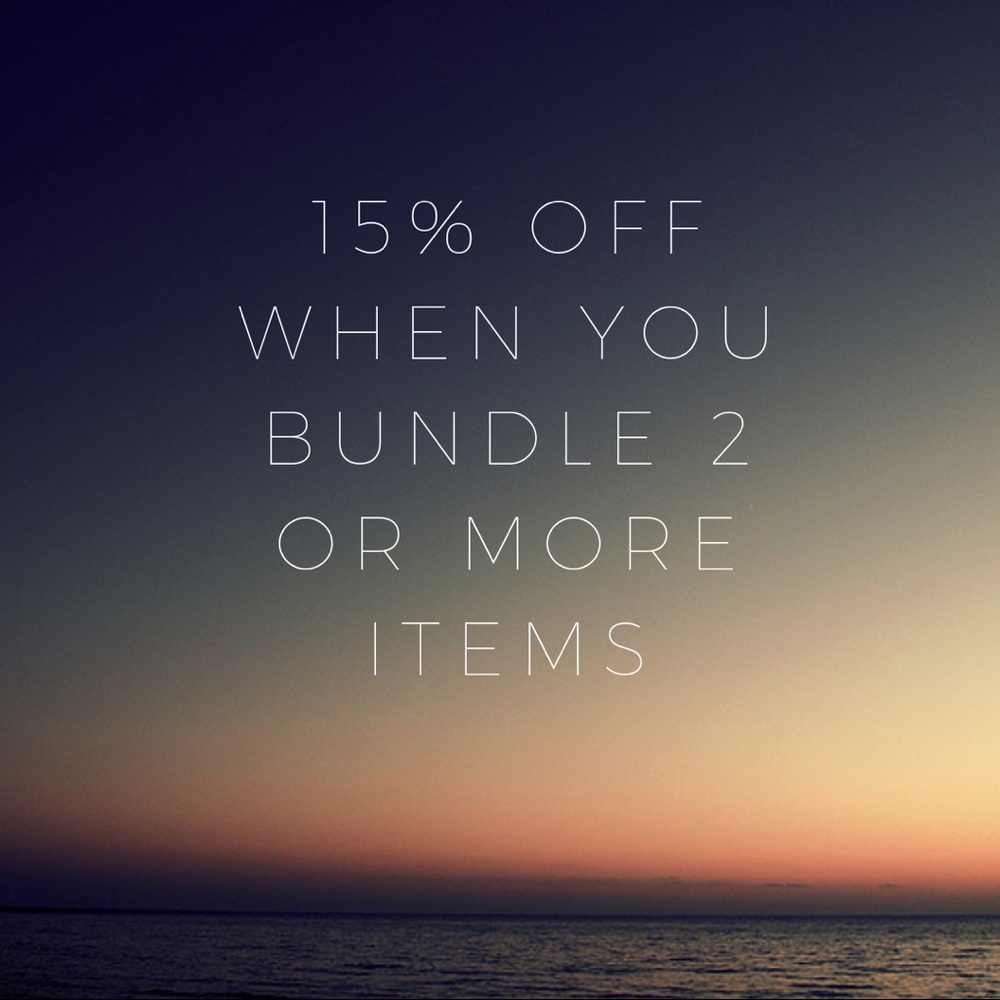 BUNDLE DISCOUNT
